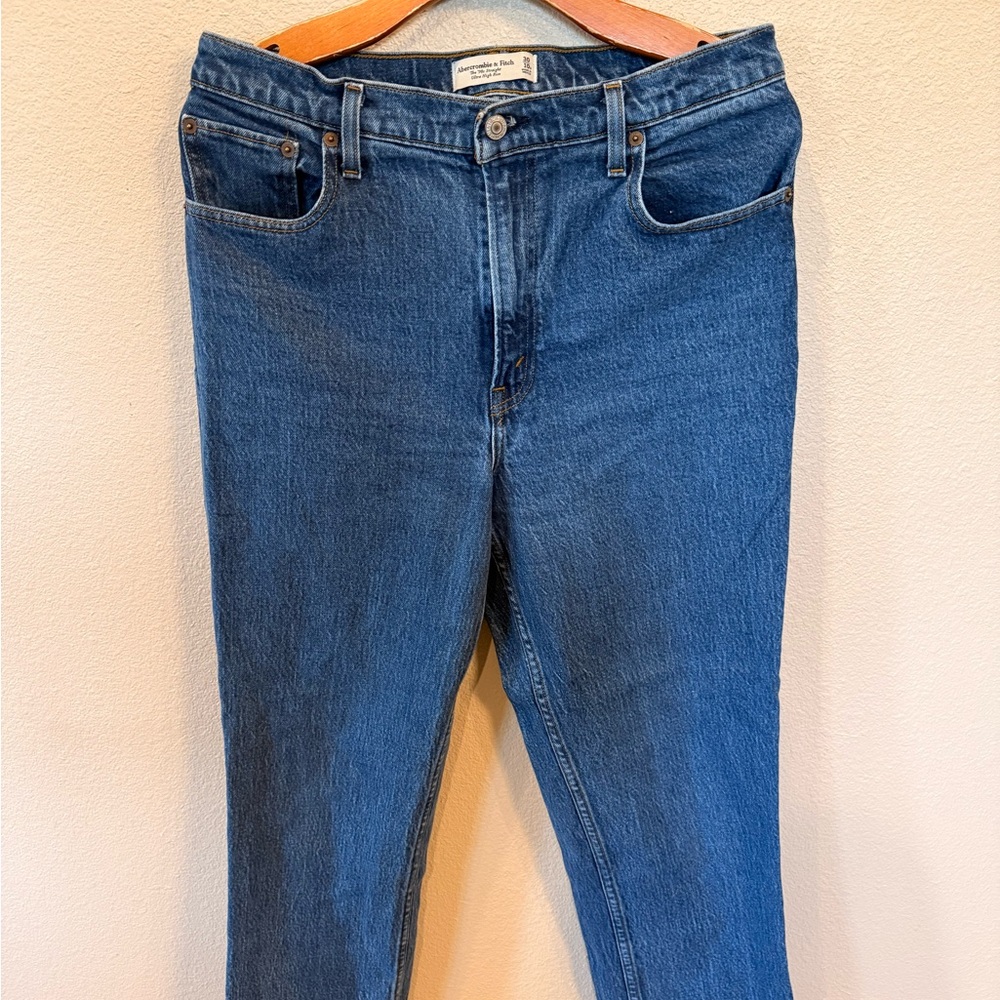 Abercrombie & Fitch Straight Leg Blue Jeans